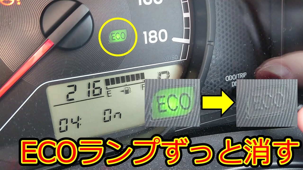 プロボックス Ecoランプを永遠に消す方法 Orimalog